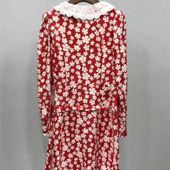 Flower temperament dress lady - Picture 10 of 10